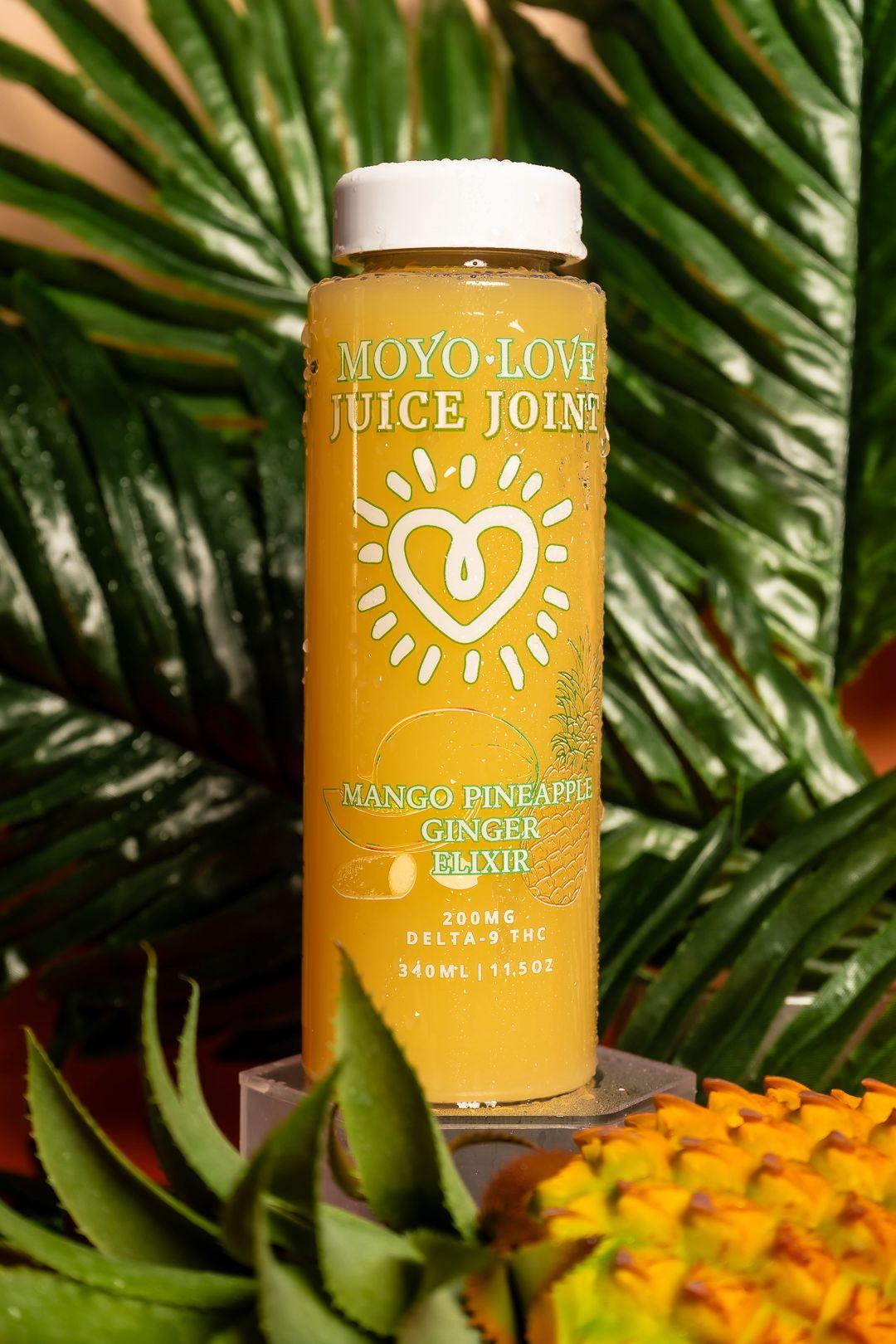 Mango Ginger Pineapple THC Drink – 6 Bottle Pack (200mg)