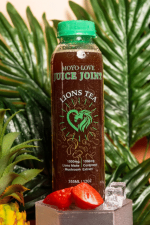 Tropical Lion’s Mane Mushroom Tea with Cordyceps – A Better-for-You Focus Drink
