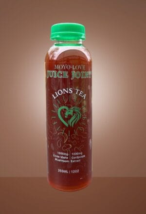 Buy Juice Joint Lion’s Tea with Lion’s Mane and Cordyceps mushroom extract 12oz bottle